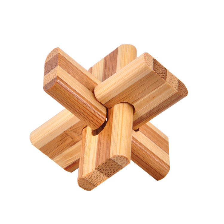 Wooden Burr Puzzle Burr Puzzle Educational Toys