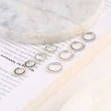 Diamond Mini Round Small Ear Ring Earrings