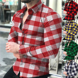 Печать на мужских рубашках с длинными рукавами в европейском и американском стиле