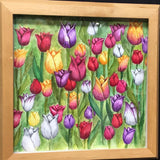 Tulip scrapbooking DIY stamp