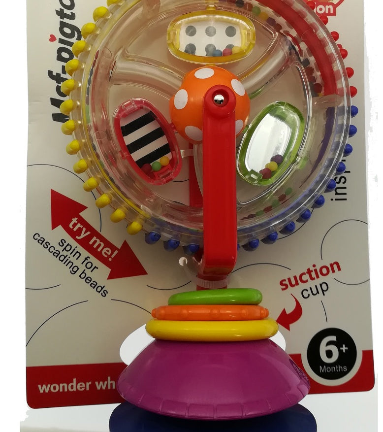 Stroller sucker toy Turning ferris wheel toy