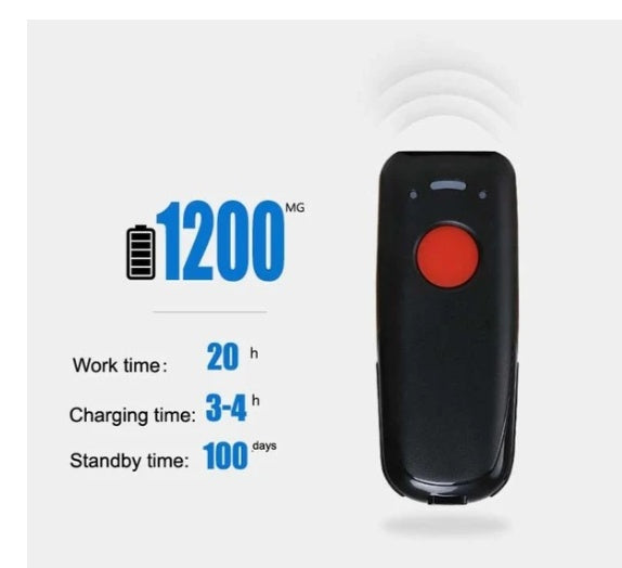 Wireless barcode scanner