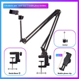 Desktop Lazy Bracket, Tablet Cantilever Support Frame, Live Streaming And Drama-watching Artifact, Foldable Metal Cantilever Bracket