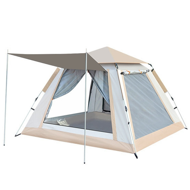Automatic Outdoor Supplies Sun Protection Rain Proof Camping Equipment Portable Building-free