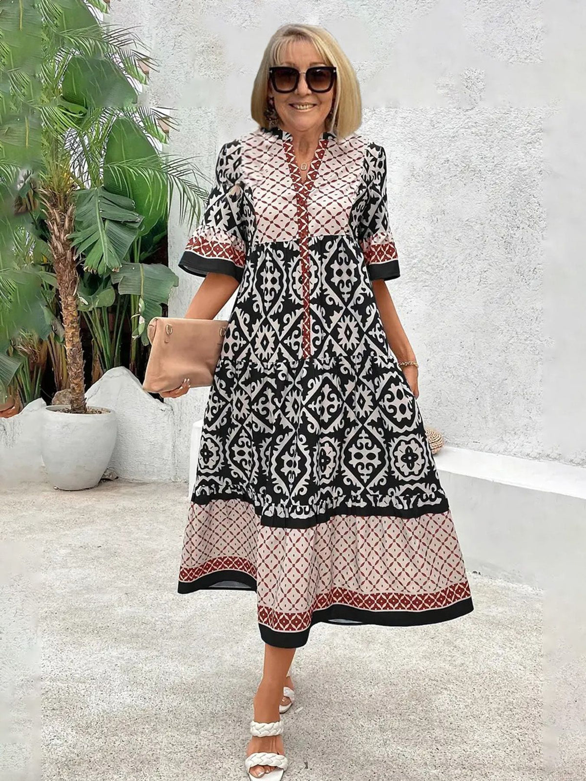 New Plus Size Women's Loose Dress