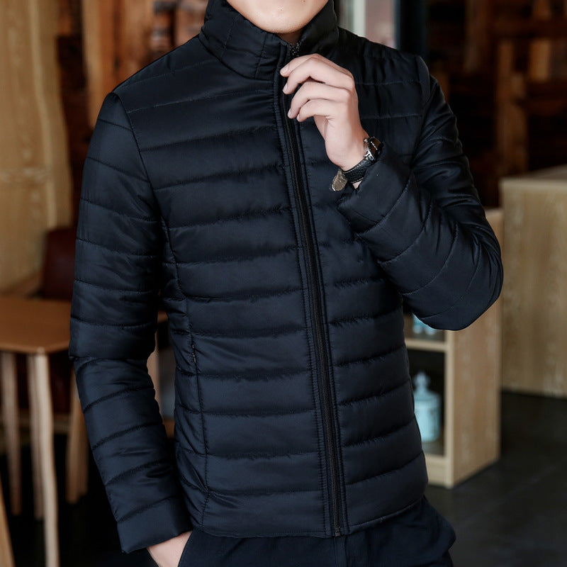 Short Jacket With Stand Collar Keep Warm And Slim Winter Clothes In Winter