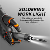 Mini Digital Display Electric Soldering Iron Portable Wireless Home Appliance Repair Tool Kit Package