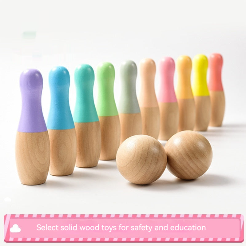 Children's Toy Bowling Ball Suit Kindergarten Education Baby Indoor Simulation Play House Parent-child Sports