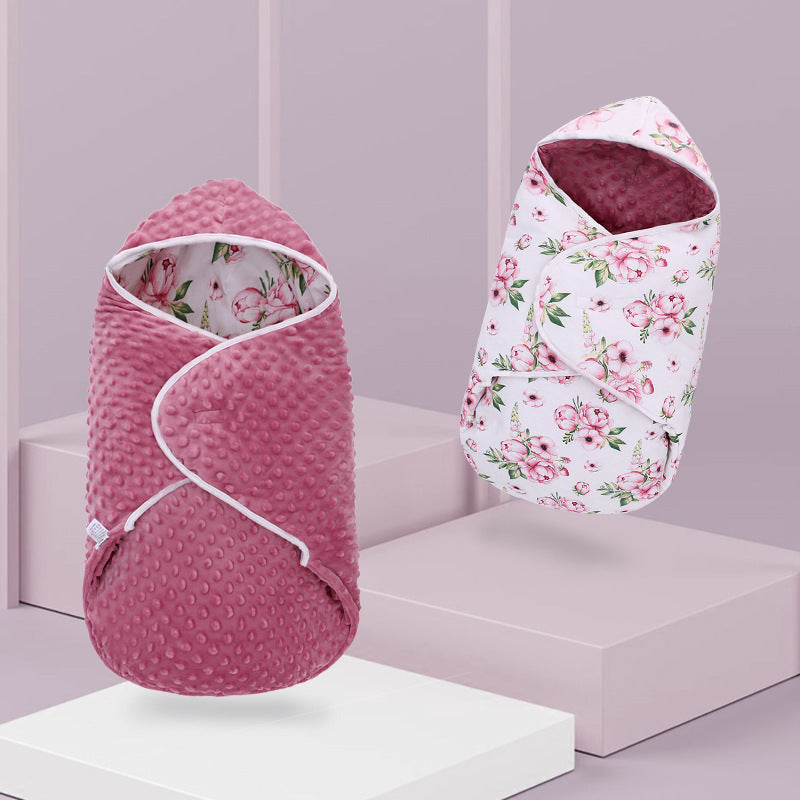 Thickened Baby Strap Swaddling Quilt