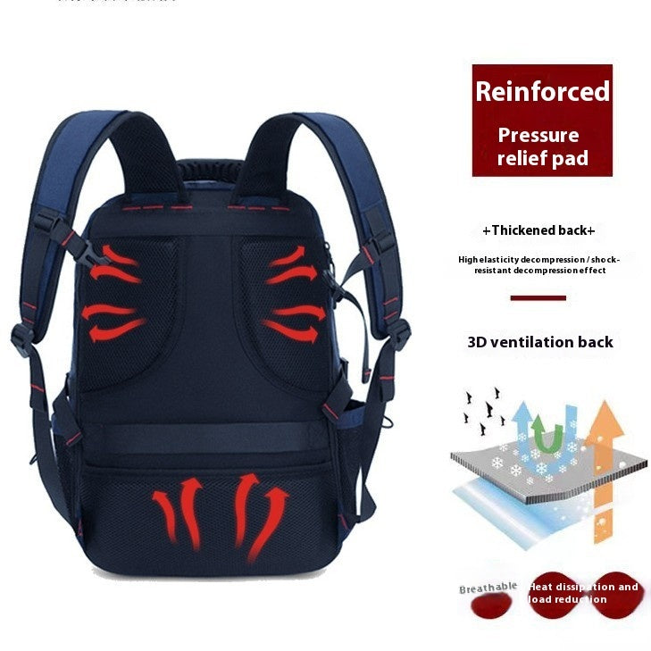 Мардон занон Альпинизм Иқтидори Waterproof Schoolbag
