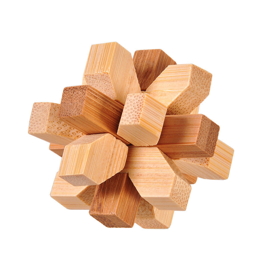 Wooden Burr Puzzle Burr Puzzle Educational Toys