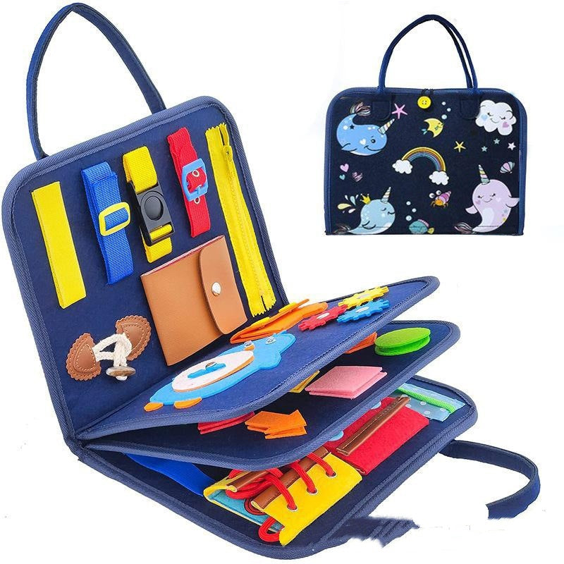 Felt Learning Early Education Board DIY Action Educational Toys