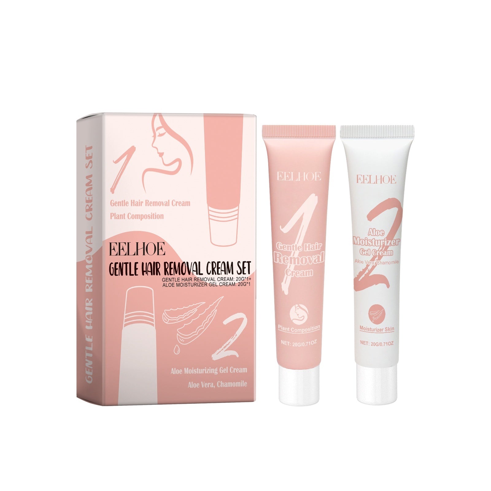 Gentle Hair Removal Suit Unisex Lip Hair Removal Hand Small Fluff Gentle Hair Removal Moustache