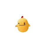 Red Embroidery New Product Handmade Crochet Knitting Doll DIY Beginner Learning Crochet Woolen Material Bag