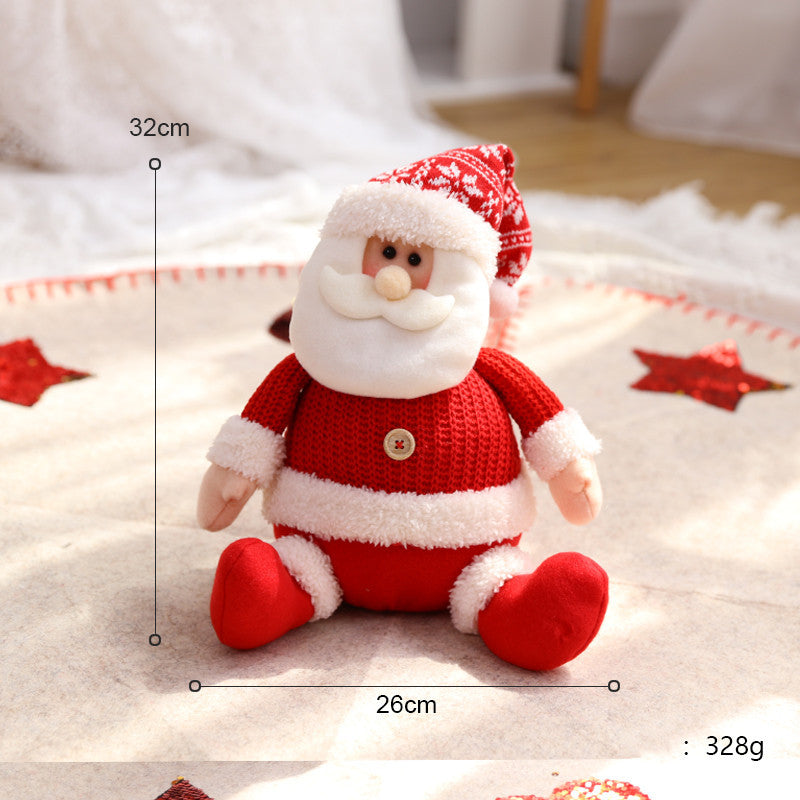 Christmas Creative Arrangement Of Retractable Dolls