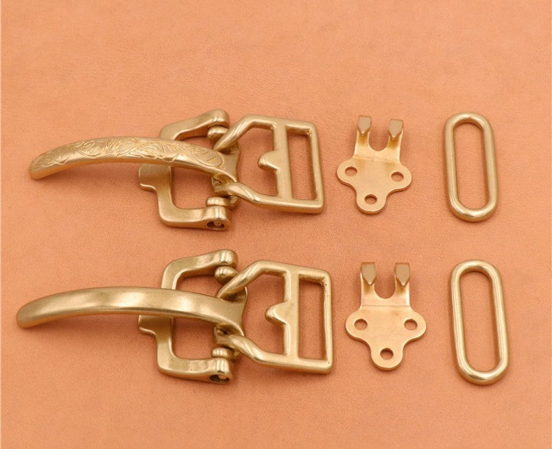Men's Brass Belt Buckle Accessories