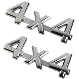 Car Modification Metal Suitable For Off-road Vehicle Four-wheel Drive 3D Special Sticker Rear Car Badge 4