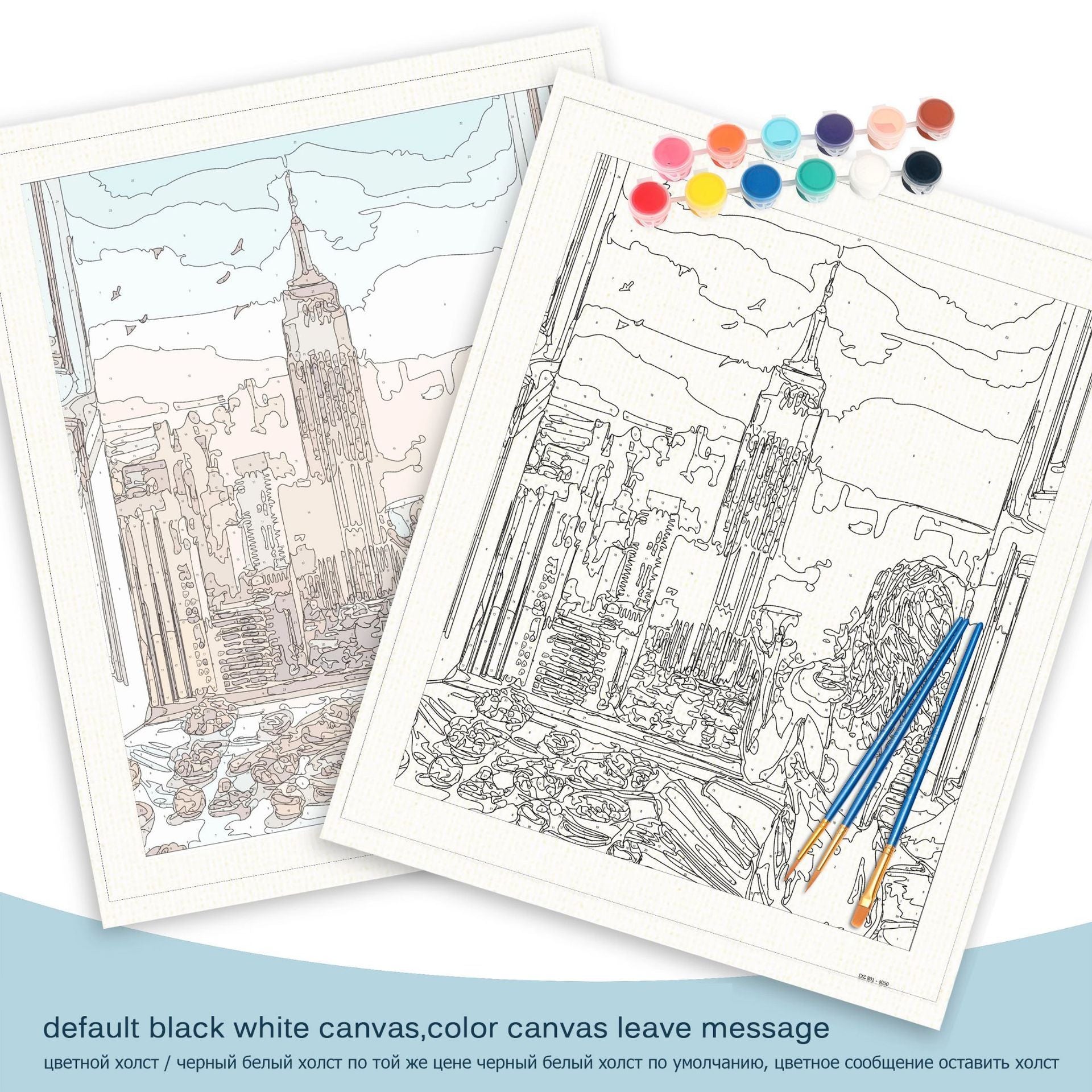 Coloring Drawing DIY Digital Oil Painting Decoration