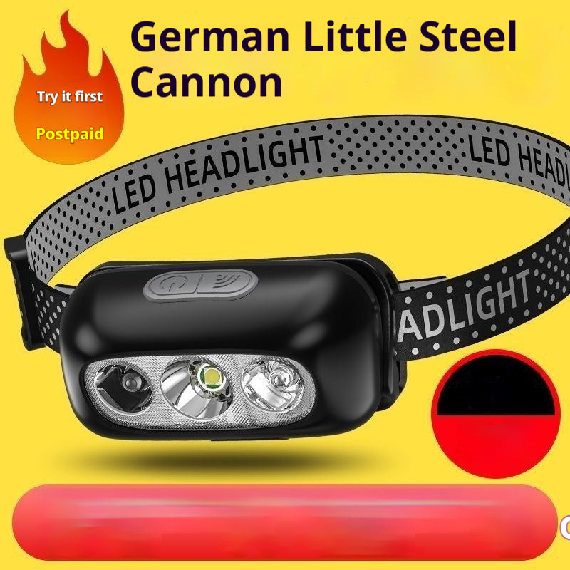 Ultra-bright Sensor Wearable High-intensity Headlamp Rechargeable