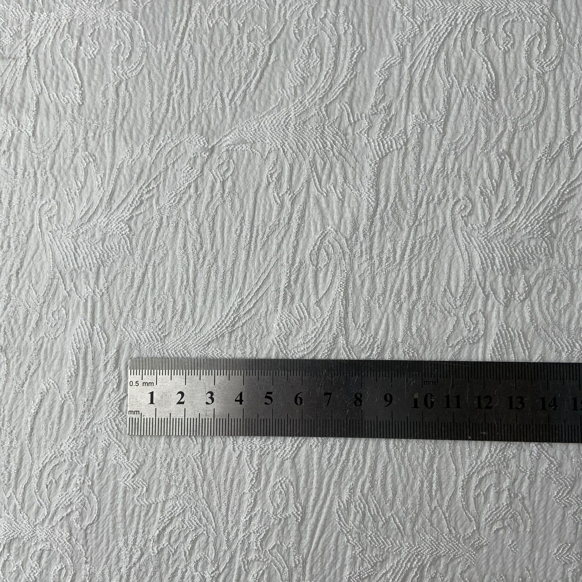 Humanoid Silk Embossed Jacquard Woven Fabric