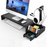 Computer Monitor Heightening Rack Notebook Stand With Adjustable Length