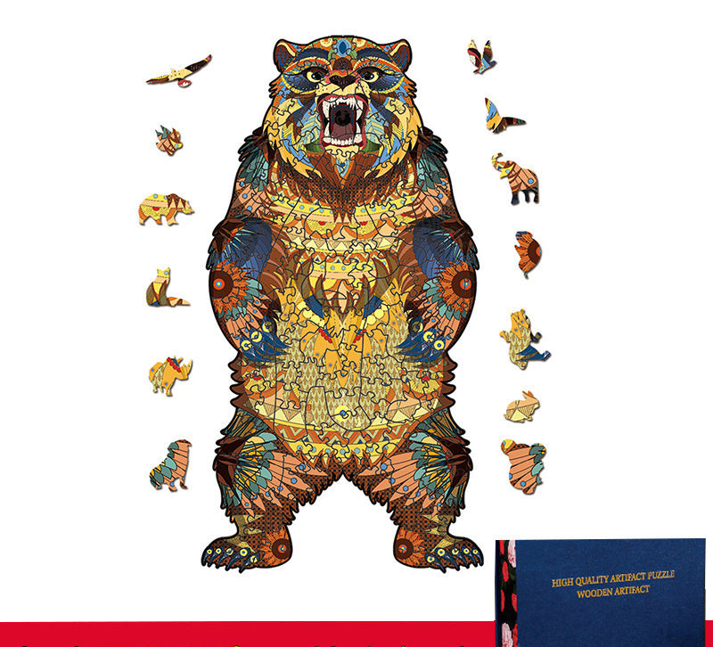 Animal Jigsaw Puzzle Toys For Adults To Decompress And Relieve Boredom