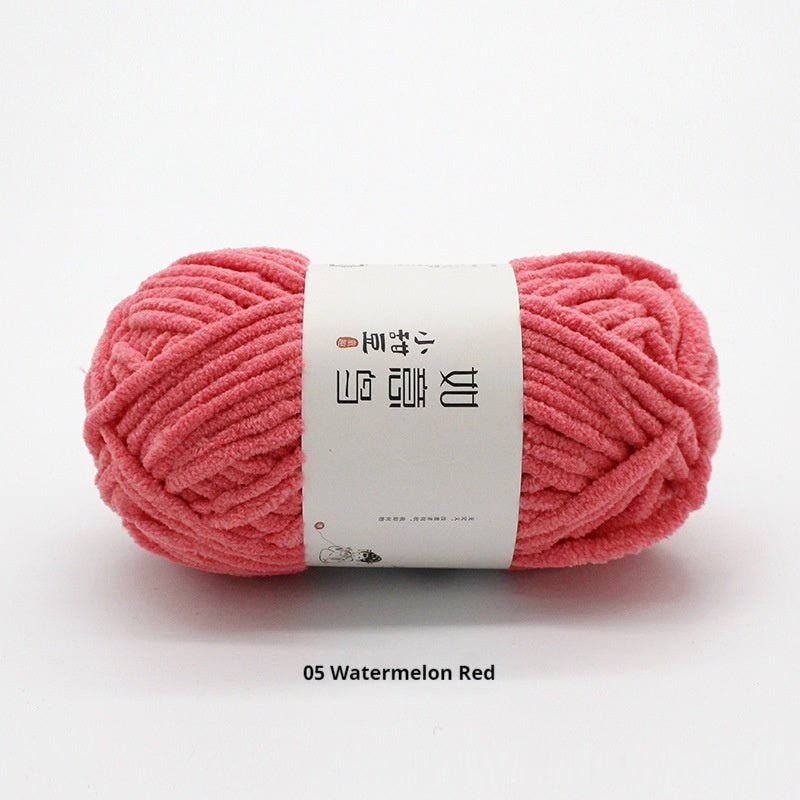 Handmade Crochet Diy Knitting Medium Thickness Wool Ball