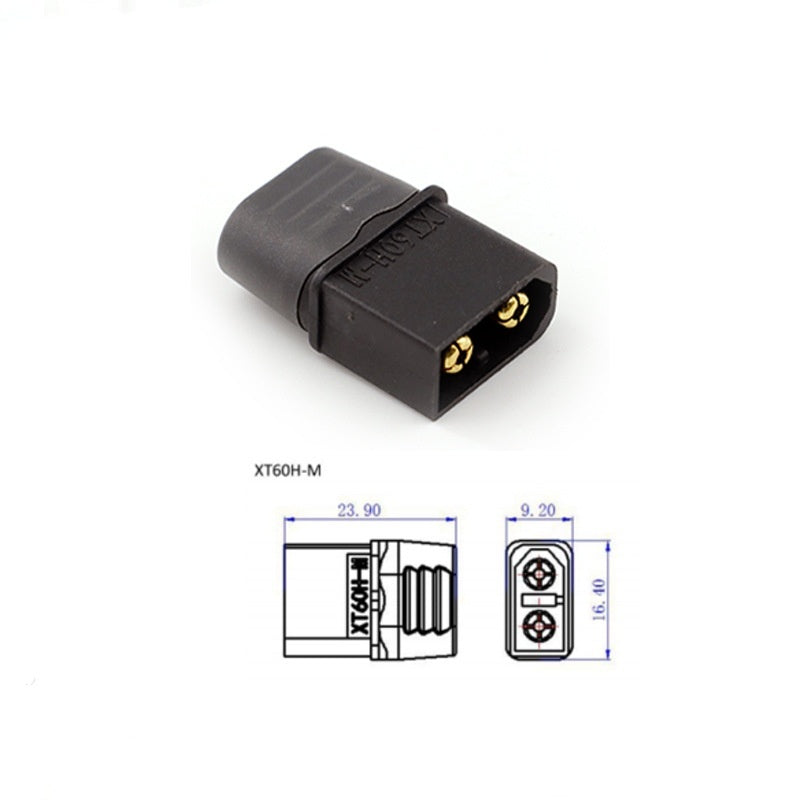 XT60H Plug With Sheath Gold Plated Plugs T Plug Connector