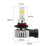 D9 Car High-power Integrated In-line LED Headlights