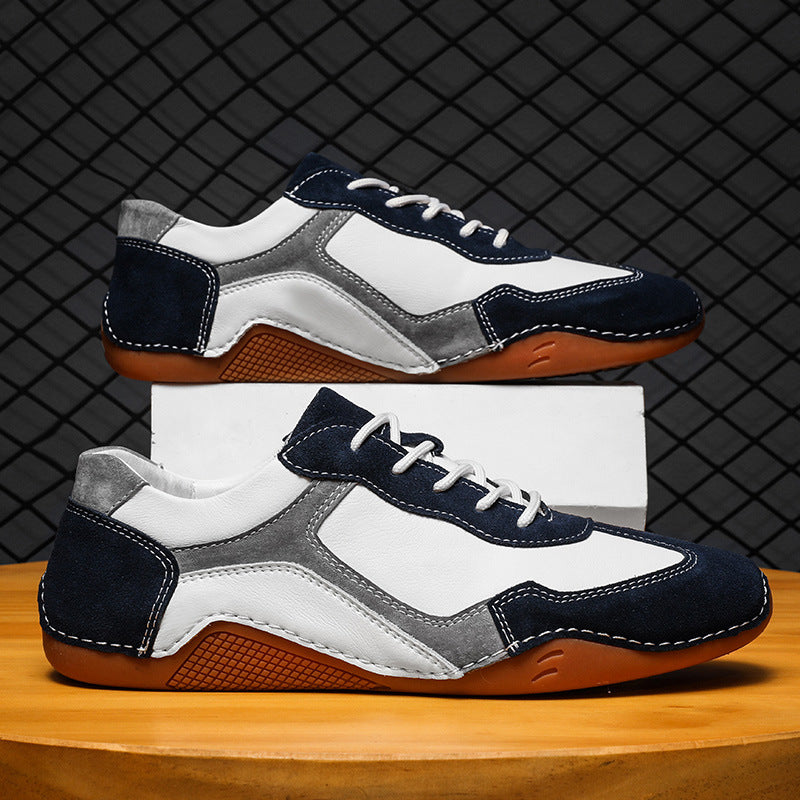 Casual Versatile Octopus Gommino Lace-up Hot Fashion Fashionmonger Men's Shoes