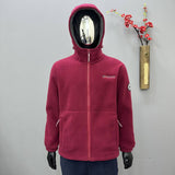 Утепленная мужская куртка с капюшоном и флисовой подкладкой, устойчивая к холоду, теплая, двухсторонняя, из флиса