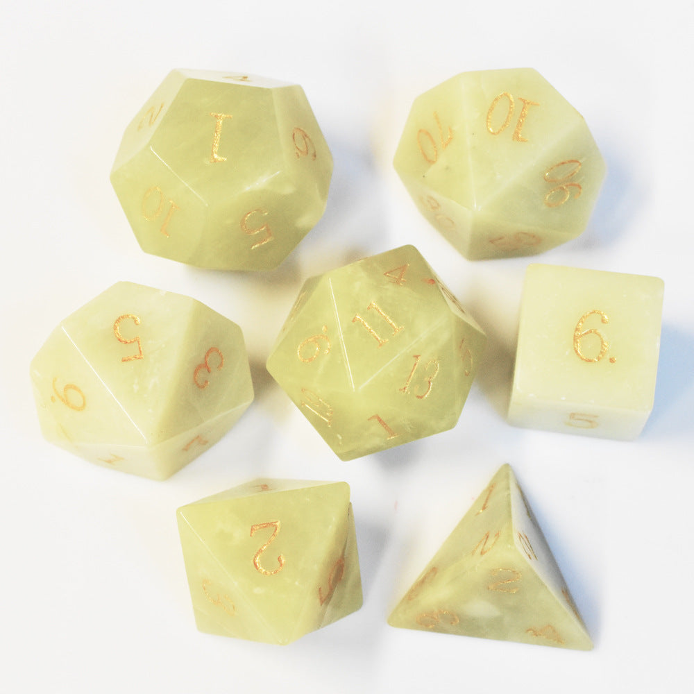 Dice Board Game Casual Game Multi-sided Digital Sieve Seven Tablets Suit