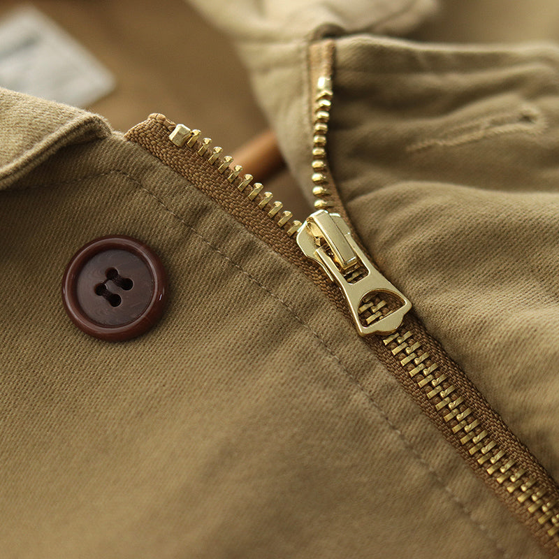 Retro Loose Casual Deck Jacket For Men