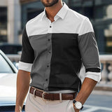 Fashionable Individuality Single Breasted Versatile Shirt For Men