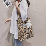 Simple Commute Canvas Bag Women's Handbag