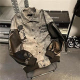 Парный кардиган с отворотом, универсальная куртка