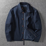 Деловой повседневный пиджак с лацканами, мужской ветрозащитный комбинезон