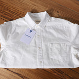 Модные мужские рубашки из чистого хлопка Oxford Woven