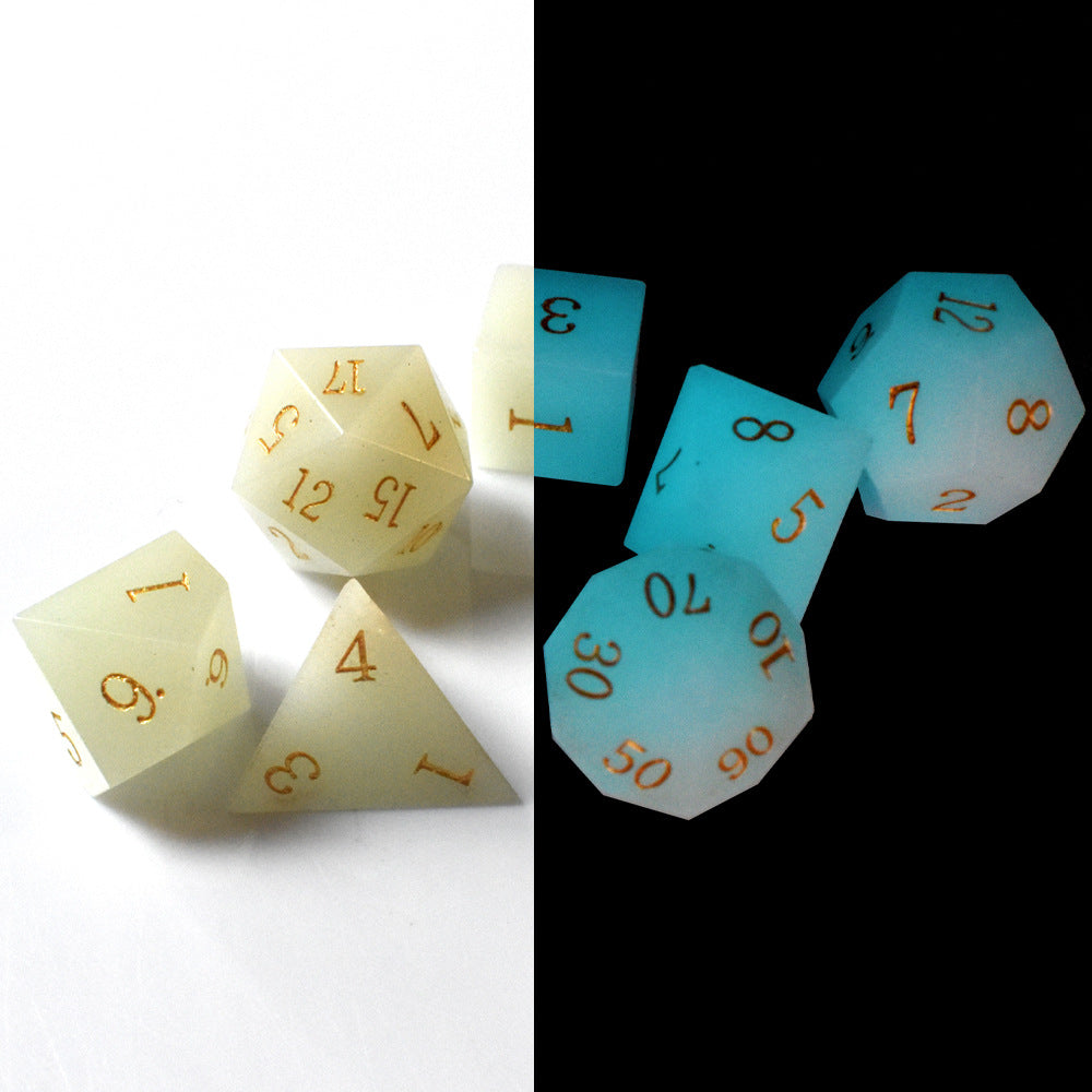 Dice Board Game Casual Game Multi-sided Digital Sieve Seven Tablets Suit
