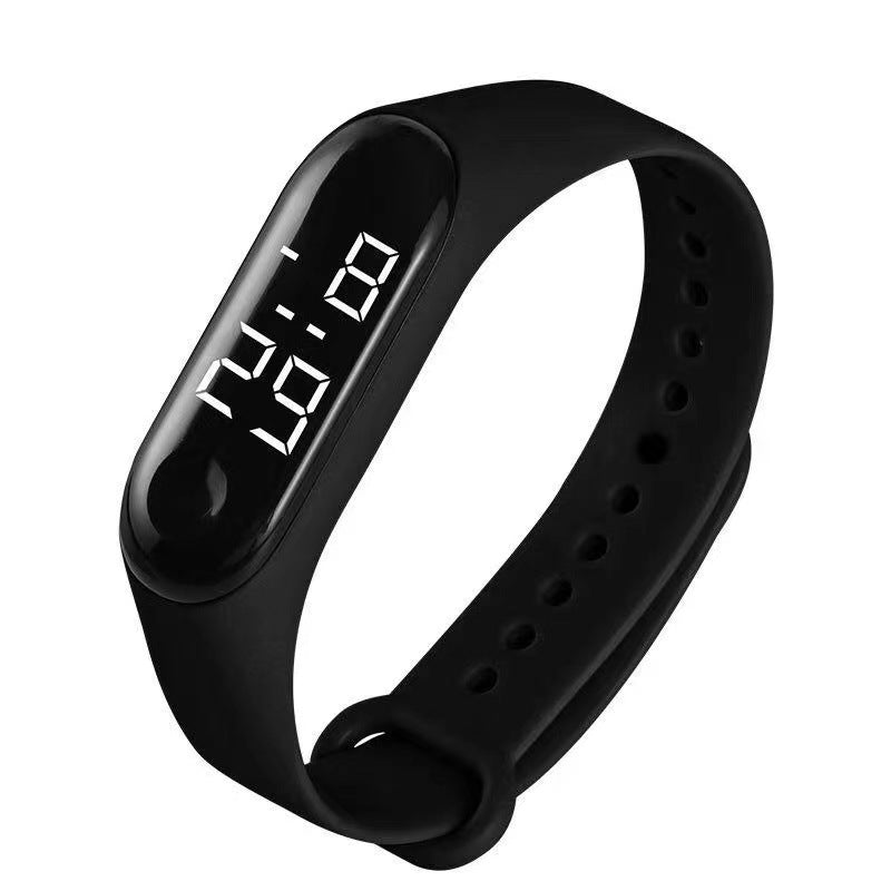 LED варзиш Кудакон шиноварӣ обногузар Touch Watch электронӣ