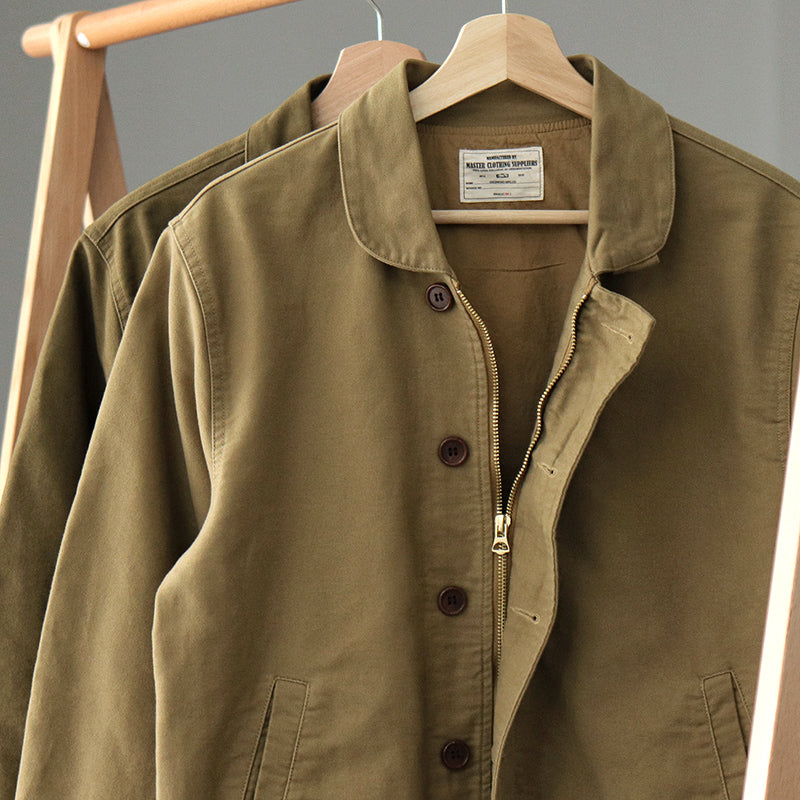 Retro Loose Casual Deck Jacket For Men