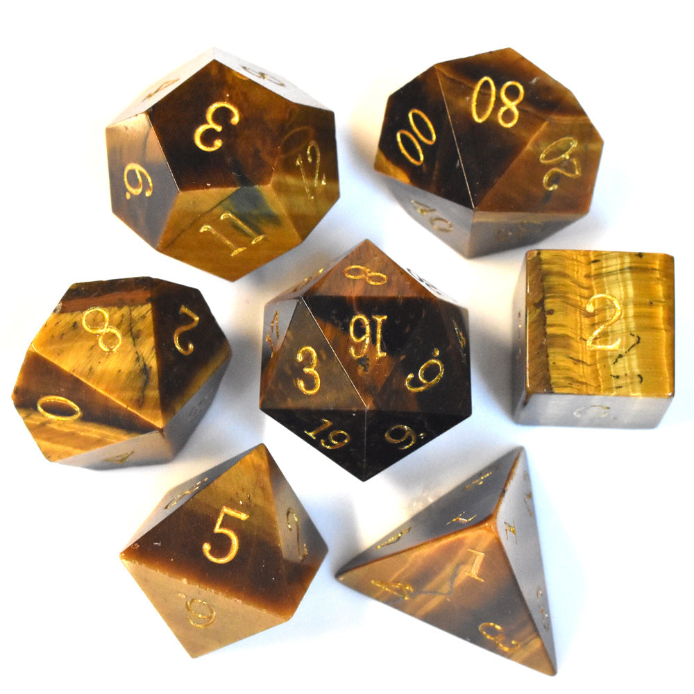 Dice Board Game Casual Game Multi-sided Digital Sieve Seven Tablets Suit