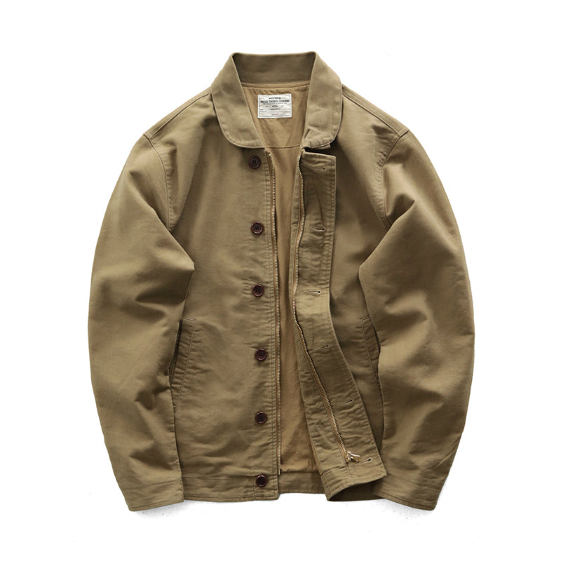 Retro Loose Casual Deck Jacket For Men