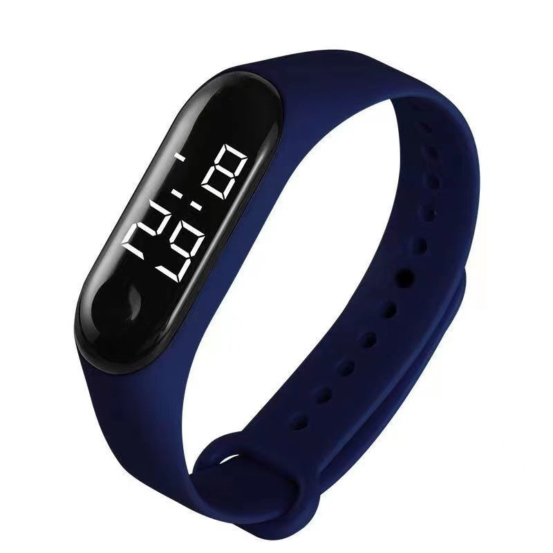 LED варзиш Кудакон шиноварӣ обногузар Touch Watch электронӣ