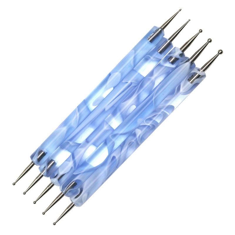 Drawing Needle Double-headed Diamond Pen Dotted Painting Manicure Implement