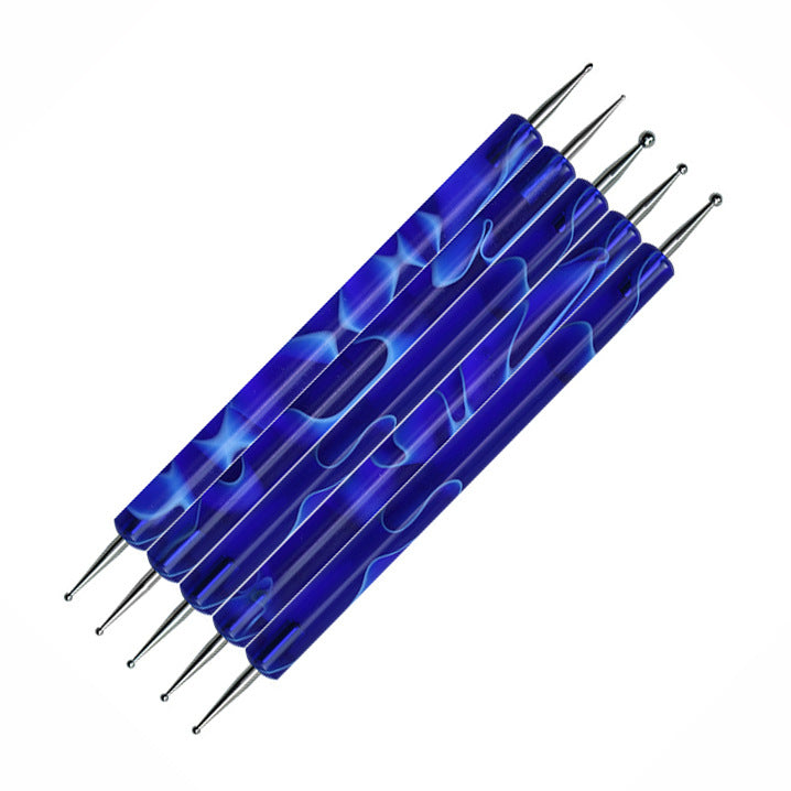Drawing Needle Double-headed Diamond Pen Dotted Painting Manicure Implement