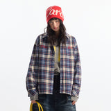 Осеннее женское повседневное пальто с коротким передом и длиной сзади