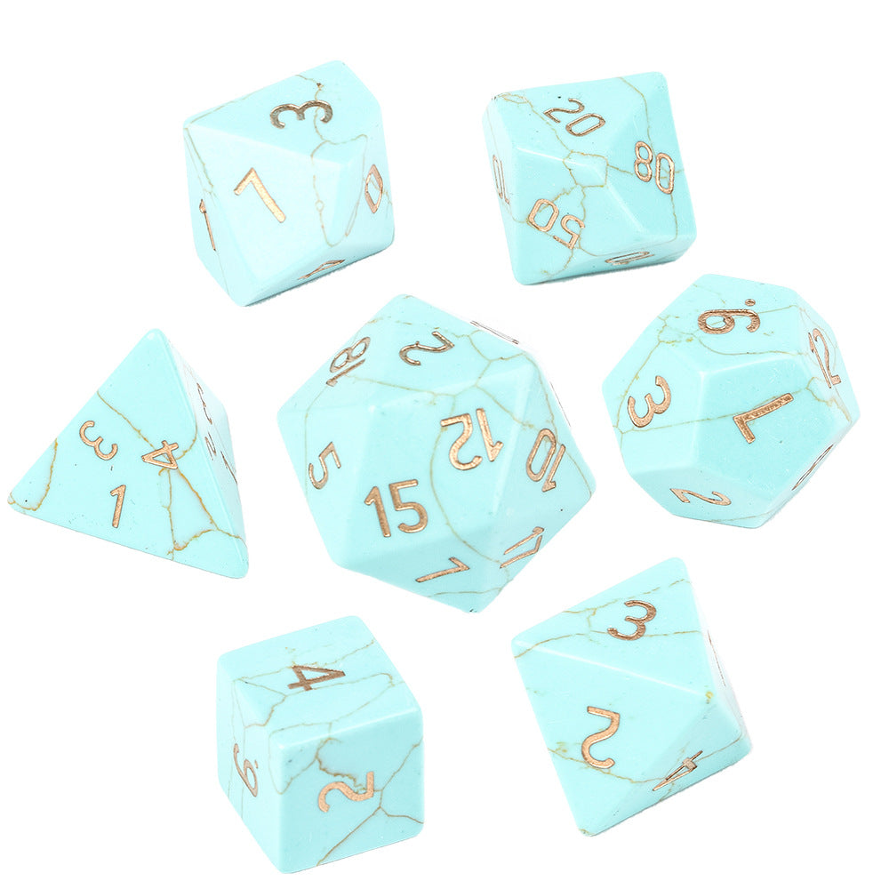 Dice Board Game Casual Game Multi-sided Digital Sieve Seven Tablets Suit