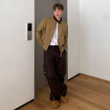 Мужская модная весенняя свободная повседневная куртка