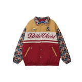 American Retro Cute Polo Collar Loose Jacket